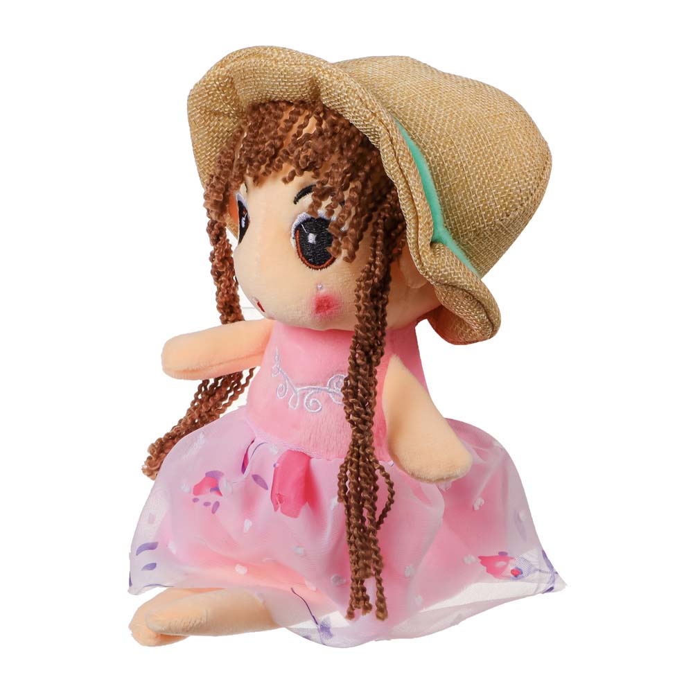 МЕШОК ПОДАРКОВ Игрушка мягкая в виде куклы, полиэстер, 27-30см, 2 дизайна, арт.№ 264-232