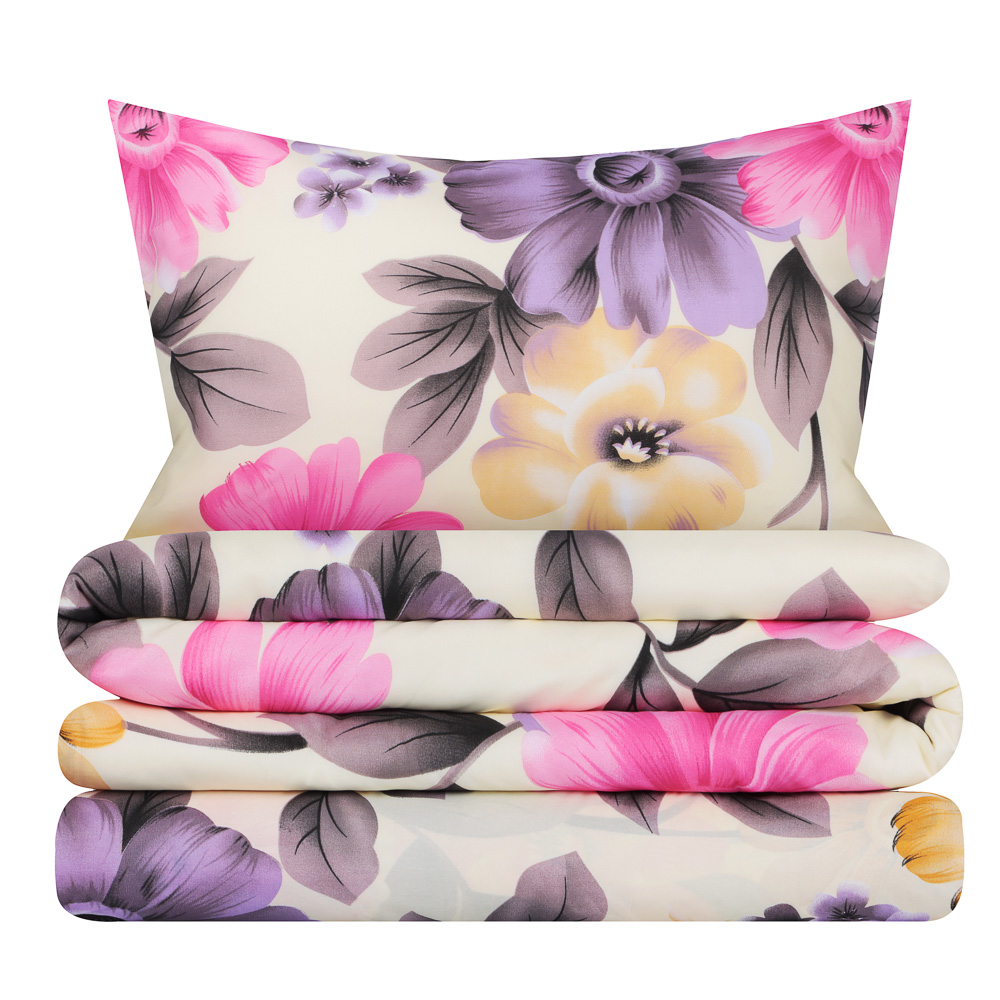 PROVANCE Стандарт Комплект постельного белья евро (4 предмета), полиэстер, 4 дизайна, арт.№ 421-372