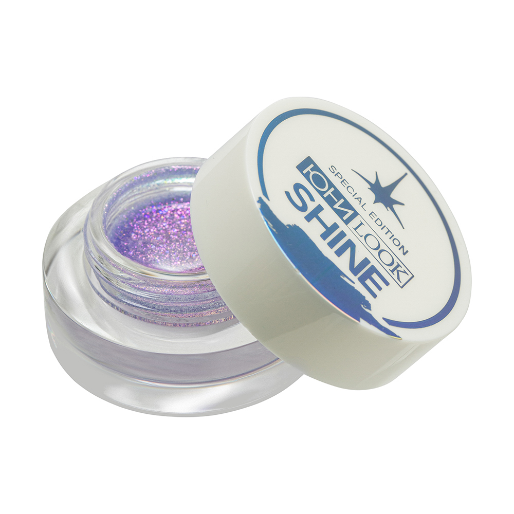 ЮНИLOOK Шайн Глиттерные тени, 2,5г, тон 03, лавандовый, арт.№ 330-020