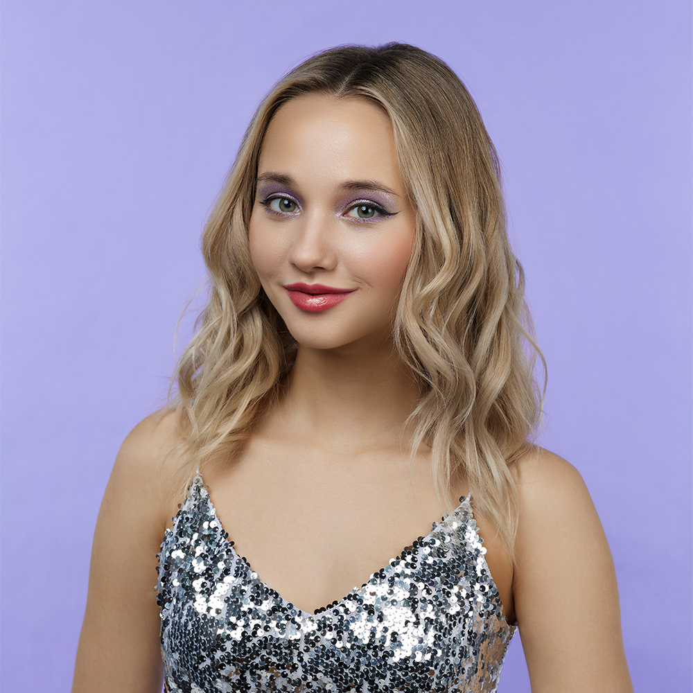 ЮНИLOOK Шайн Глиттерные тени, 2,5г, тон 03, лавандовый, арт.№ 330-020