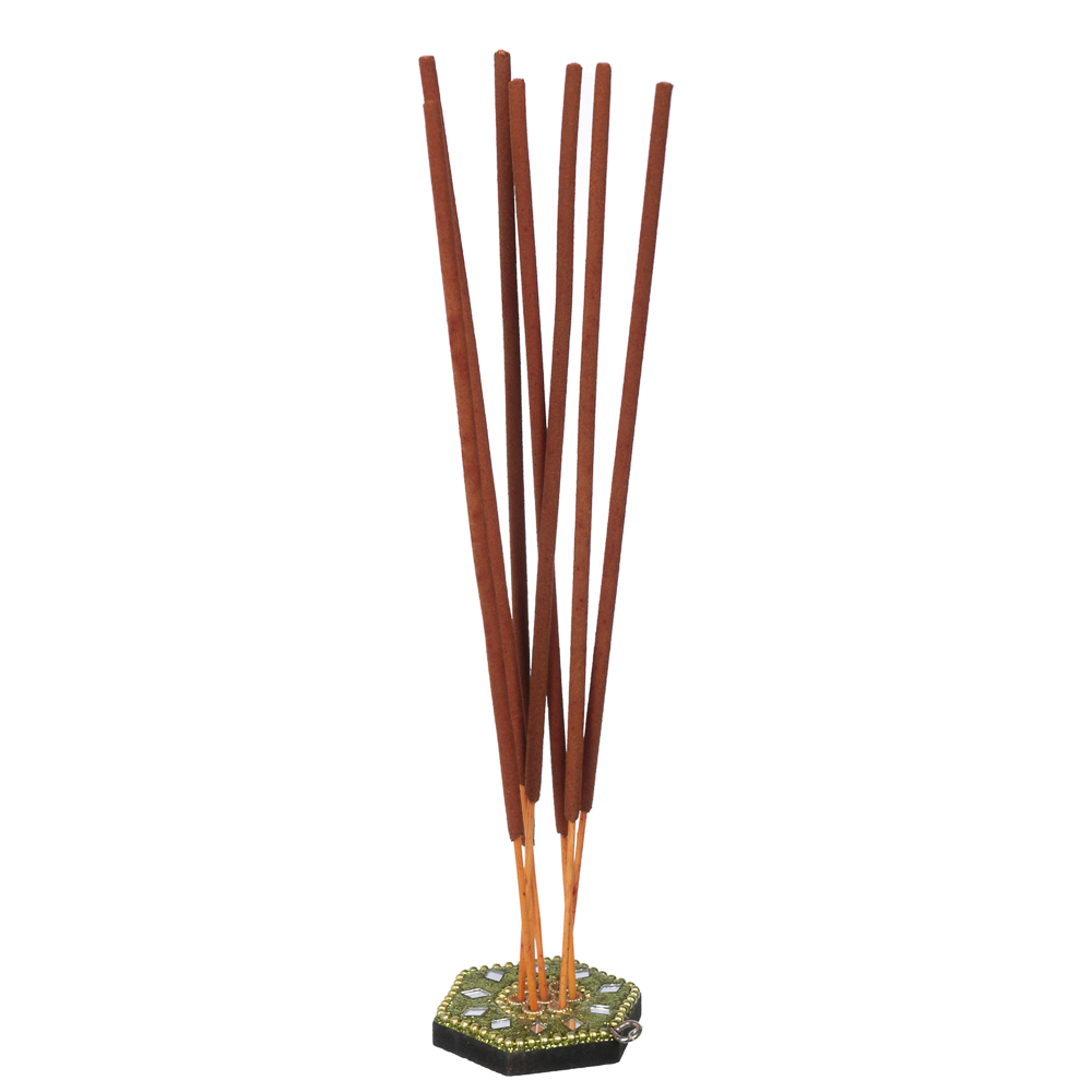 INBLOOM Палочки ароматические уличные 20см d0,3см 25шт с подставкой, арт.№ 159-151