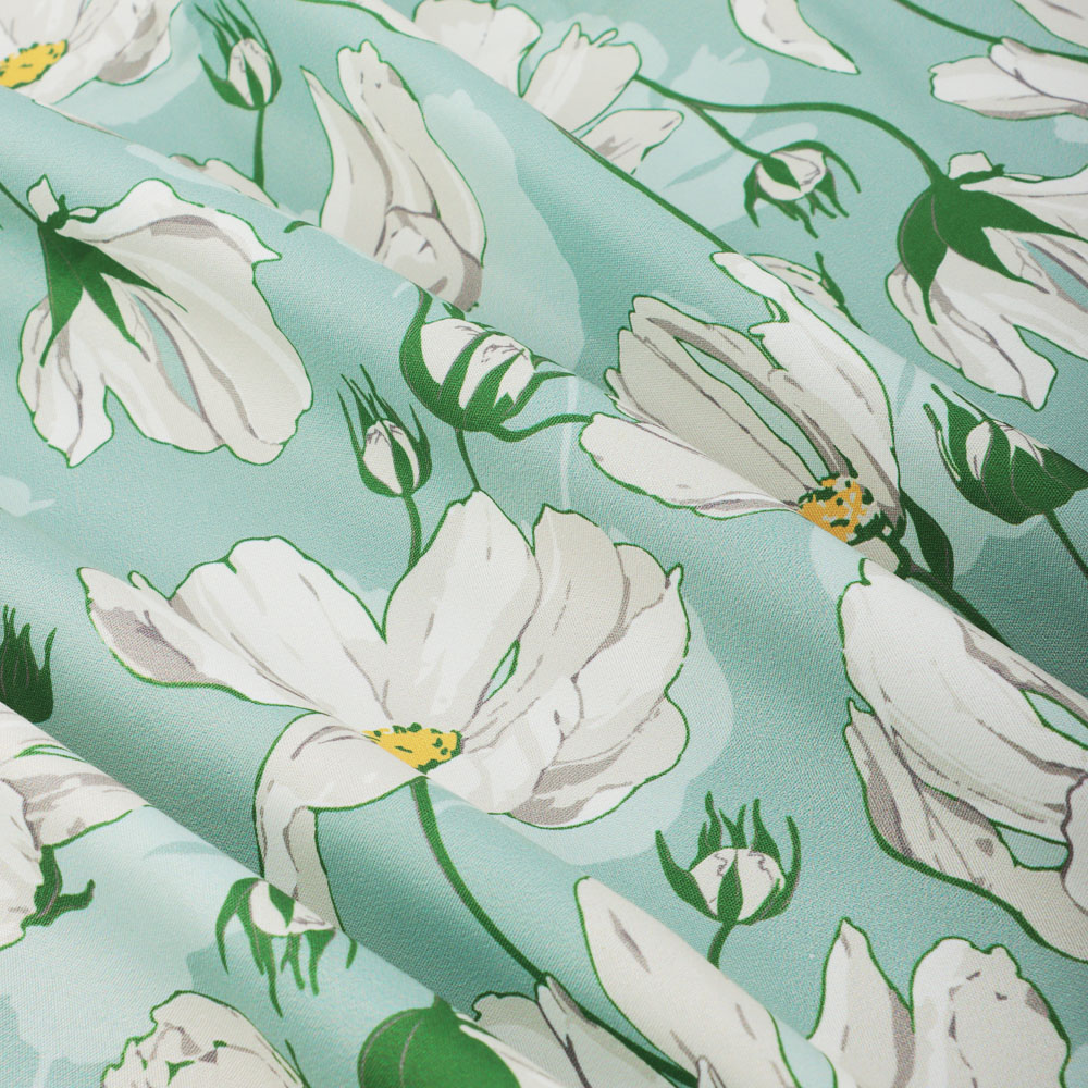 PROVANCE Дейзи Скатерть текстильная с водоотталкивающей пропиткой, 140x180см, 100% полиэстер, 2 диз., арт.№ 488-137