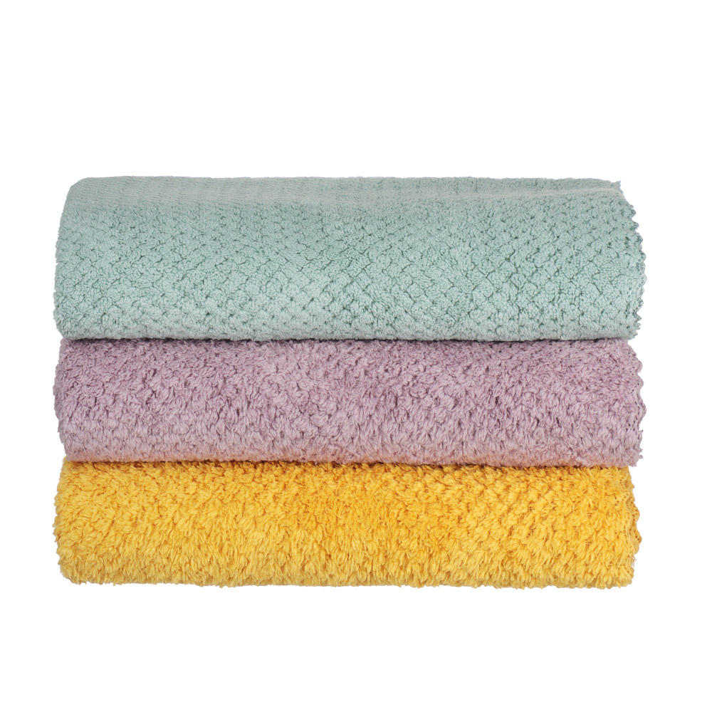 PROVANCE Дейзи Полотенце 70х130см, 80% полиэстер, 20% полиамид, 3 цвета, арт.№ 488-142