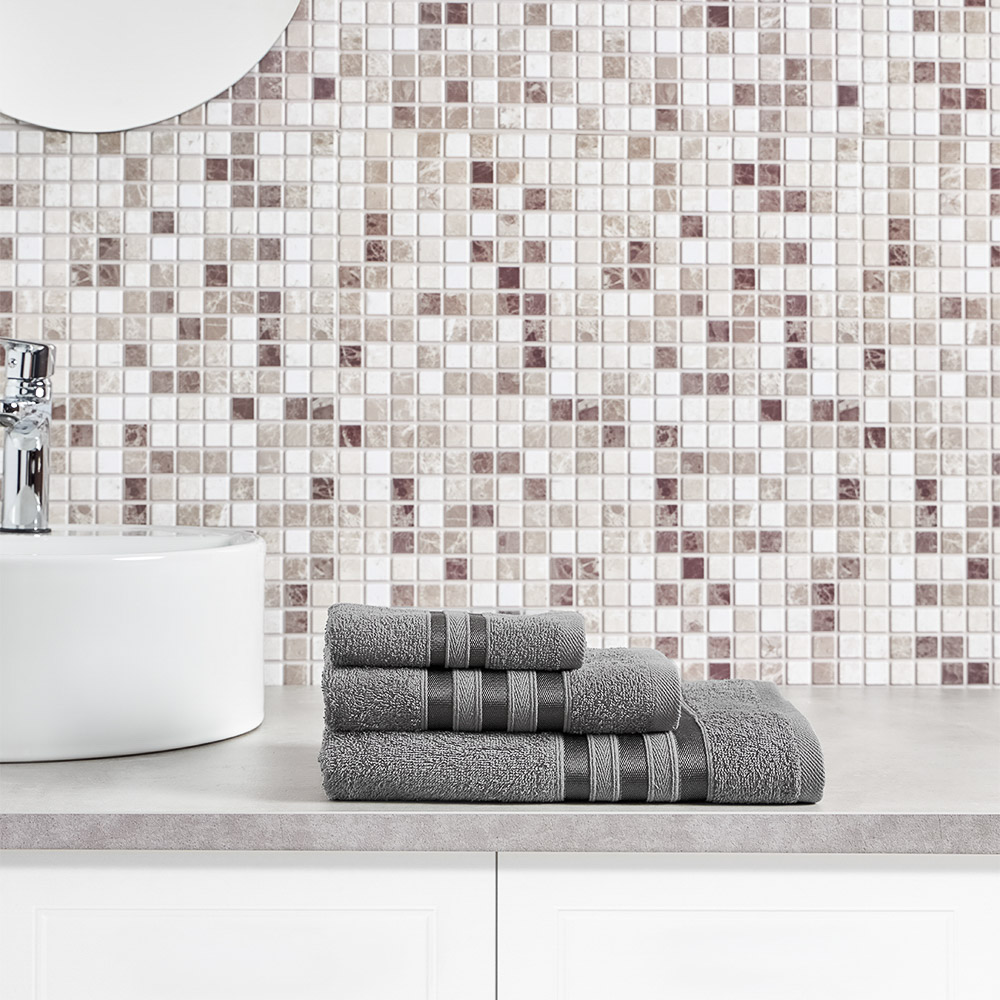 PROVANCE Фрэя Полотенце махровое, 100% хлопок, 70х130см, 360гр/м, серый, арт.№ 484-163