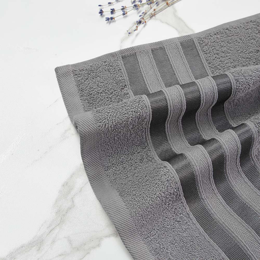 PROVANCE Фрэя Полотенце махровое, 100% хлопок, 70х130см, 360гр/м, серый, арт.№ 484-163