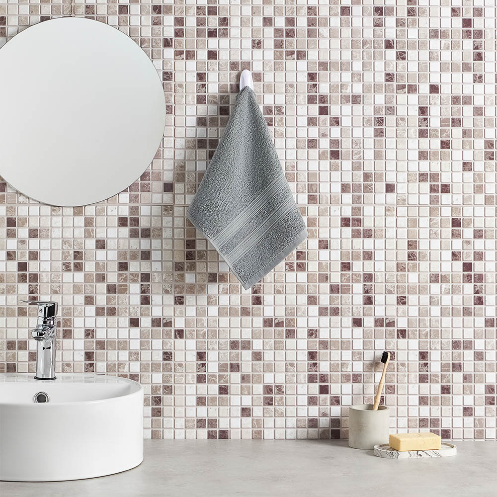 PROVANCE Нэви Полотенце махровое, 100% хлопок, 30х50см, 360гр/м, серый, арт.№ 484-164