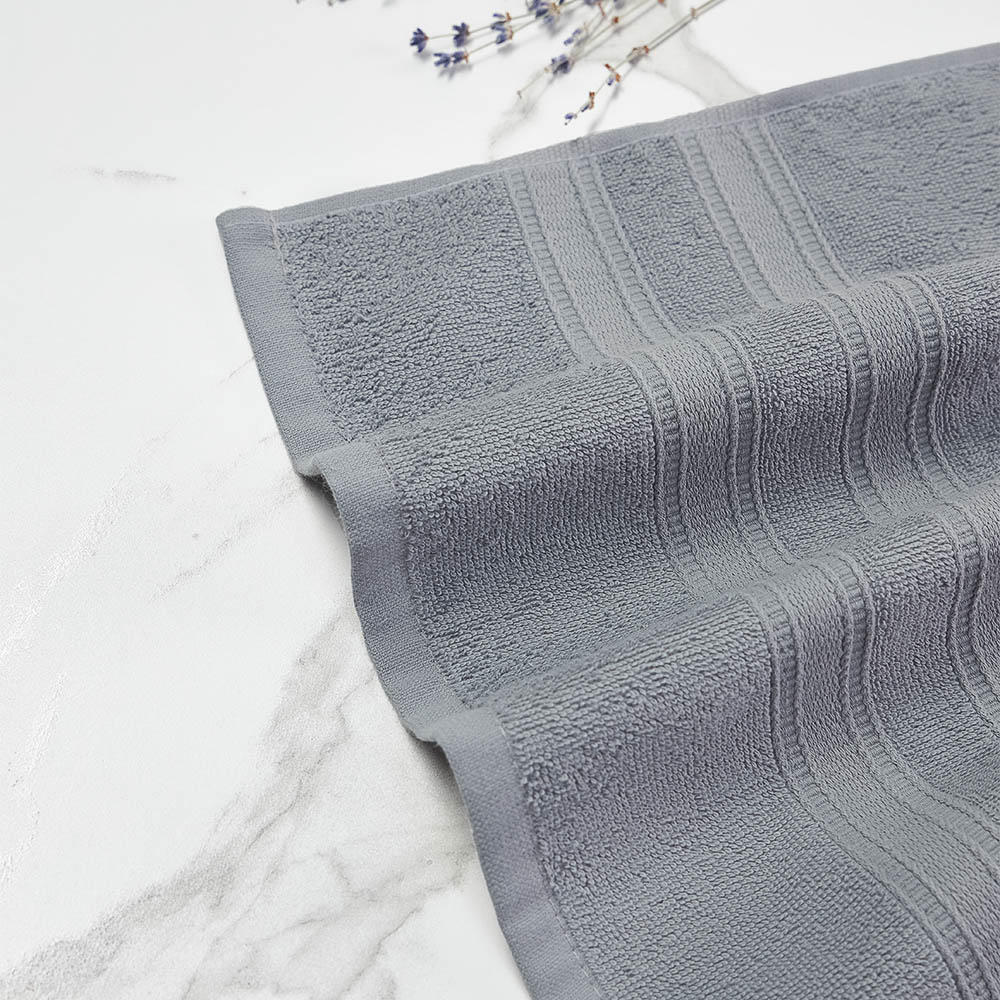 PROVANCE Нэви Полотенце махровое, 100% хлопок, 30х50см, 360гр/м, серый, арт.№ 484-164