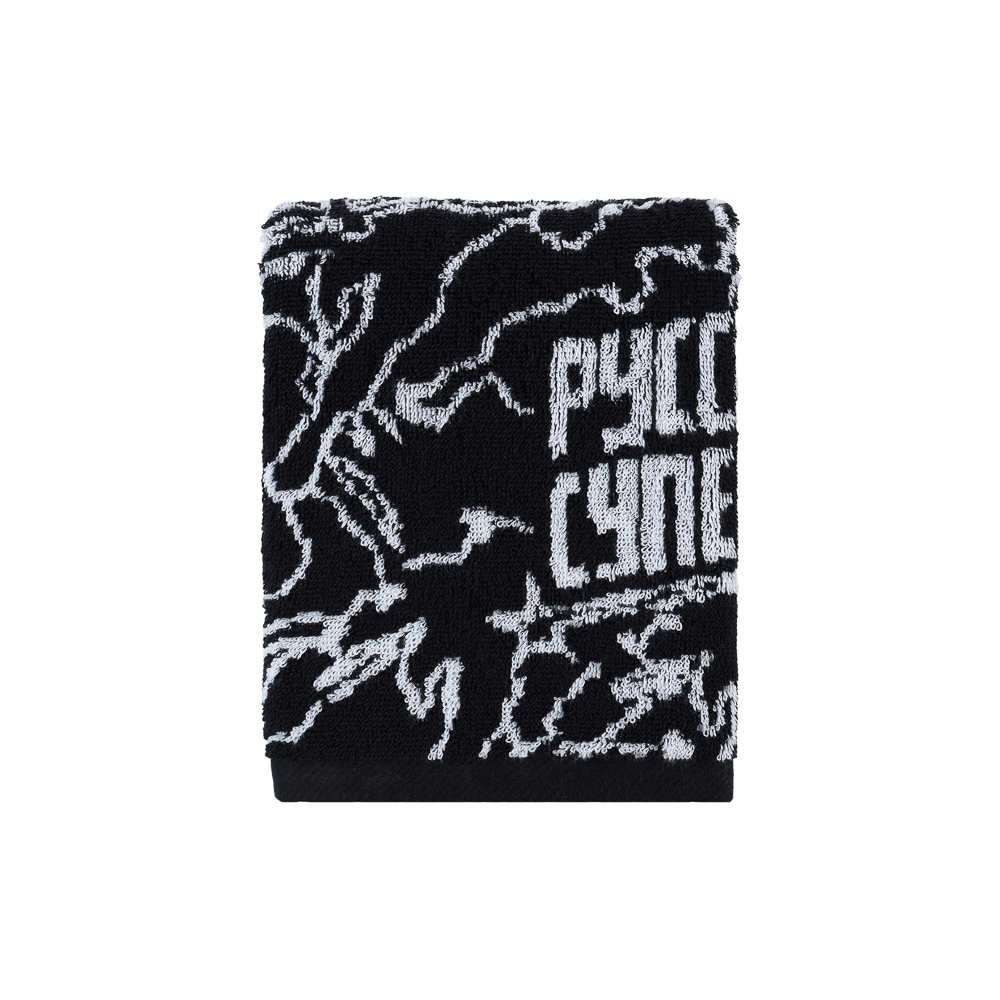 BY Русские Супергерои Полотенце махровое, 100% хлопок, 30х50см, 450гр/м, черно-белый, арт.№ 484-167