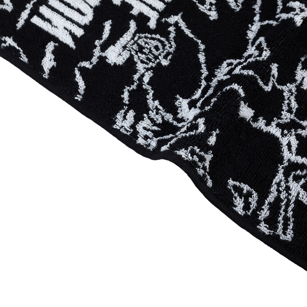 BY Русские Супергерои Полотенце махровое, 100% хлопок, 30х50см, 450гр/м, черно-белый, арт.№ 484-167