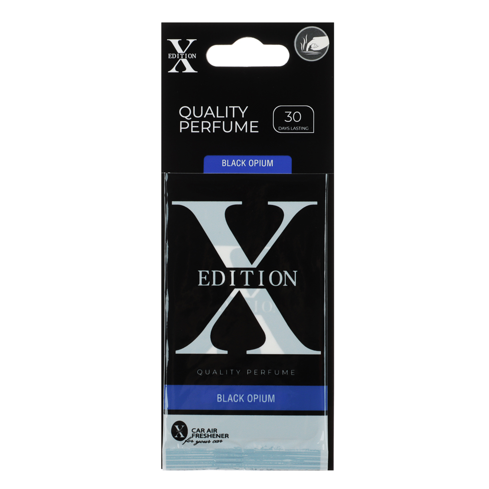 Ароматизатор подвесной тм NEW GALAXY X-Edition, 5 гр., Black Opium, арт.№ 794-721