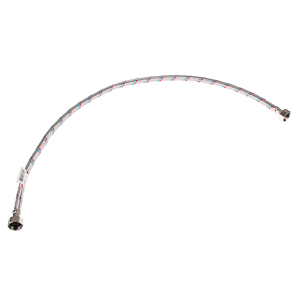 FRESSO Подводка гибкая для воды, Г1/2"-Г1/2", 80см, арт.№ 573-223