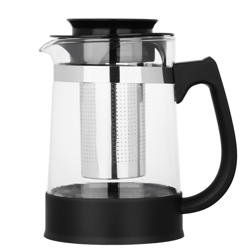 SATOSHI Валори Чайник заварочный 1 л, пластик, нержавеющая сталь, арт.№ 850-249