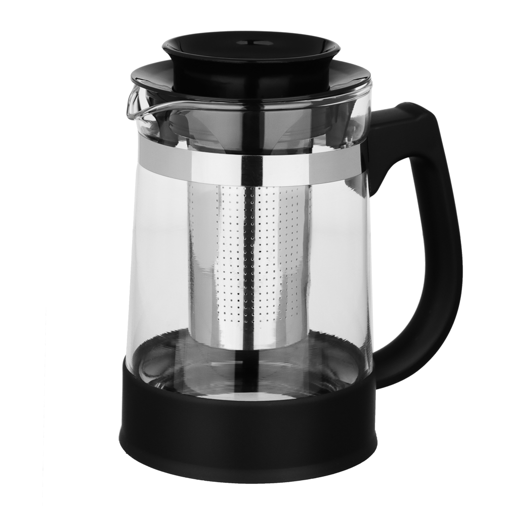 SATOSHI Валори Чайник заварочный 1 л, пластик, нержавеющая сталь, арт.№ 850-249