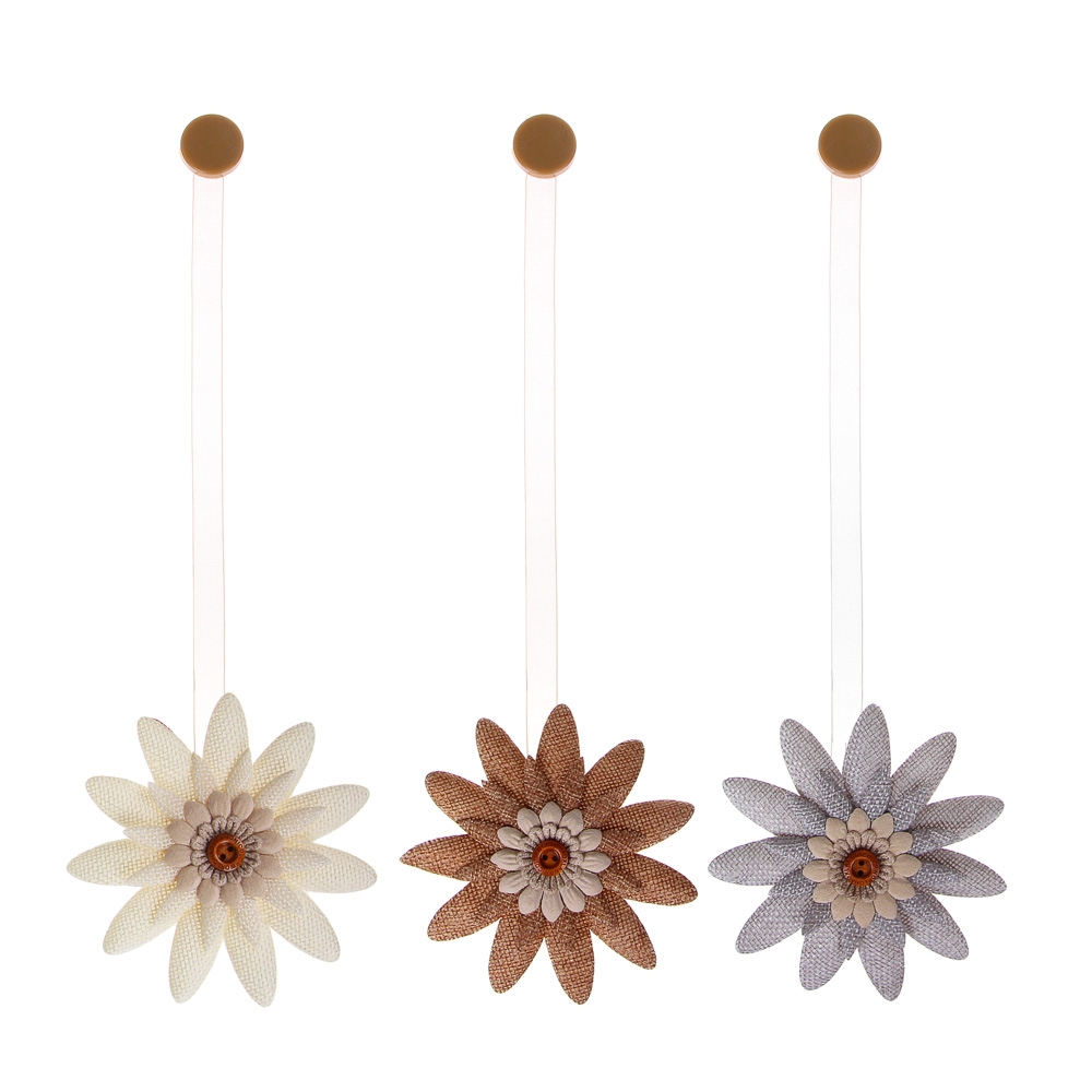 PROVANCE Подхват для штор магнитный 1-сторонний, "Ромашка", 39см, d11см, 3 цвета, арт.№ 491-436