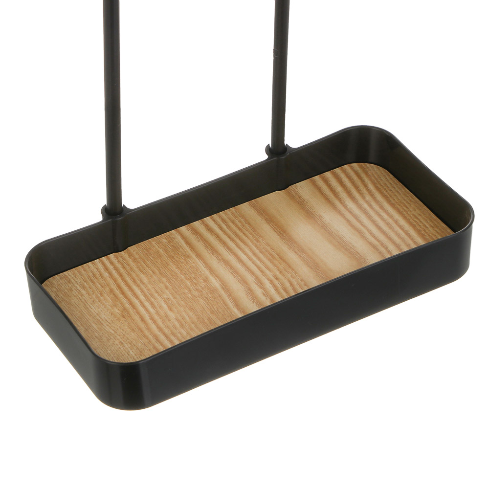 Подставка держатель для украшений, 20x10x19 см, пластик, МДФ, 2 цвета, арт.№ 504-964