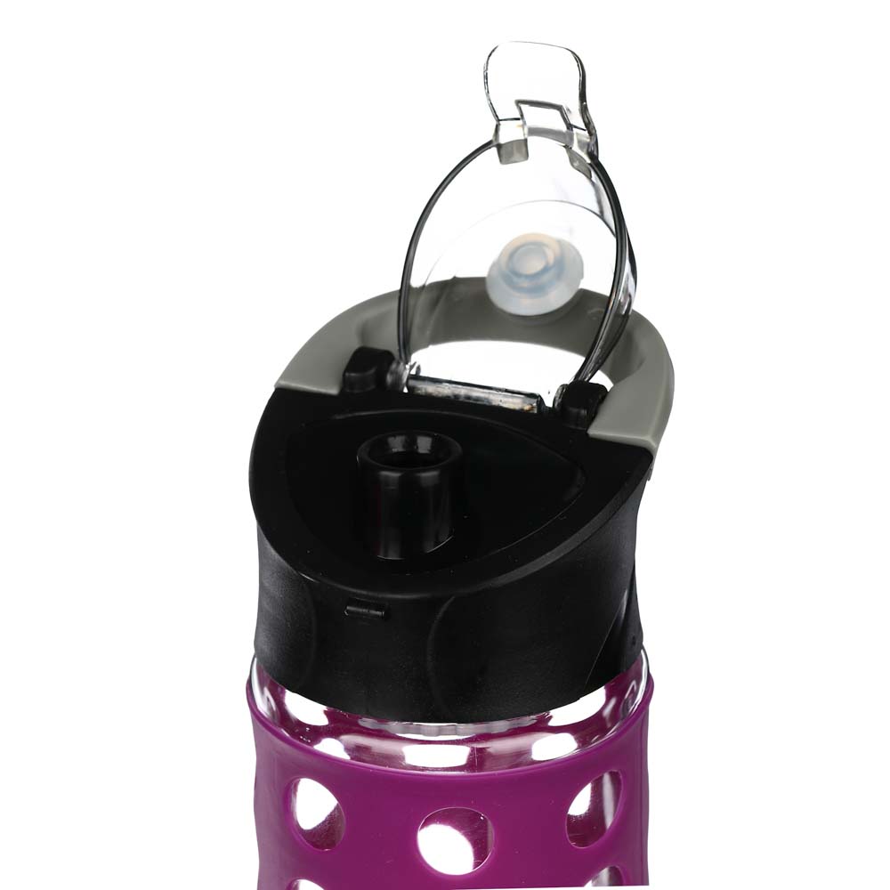 SILAPRO Спортивная бутылка 550мл, 22х7см, силикон, PC, арт.№ 088-005