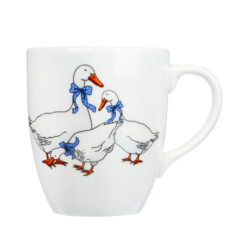 Кружка 300мл Гуси, фарфор, арт.№ 814-173