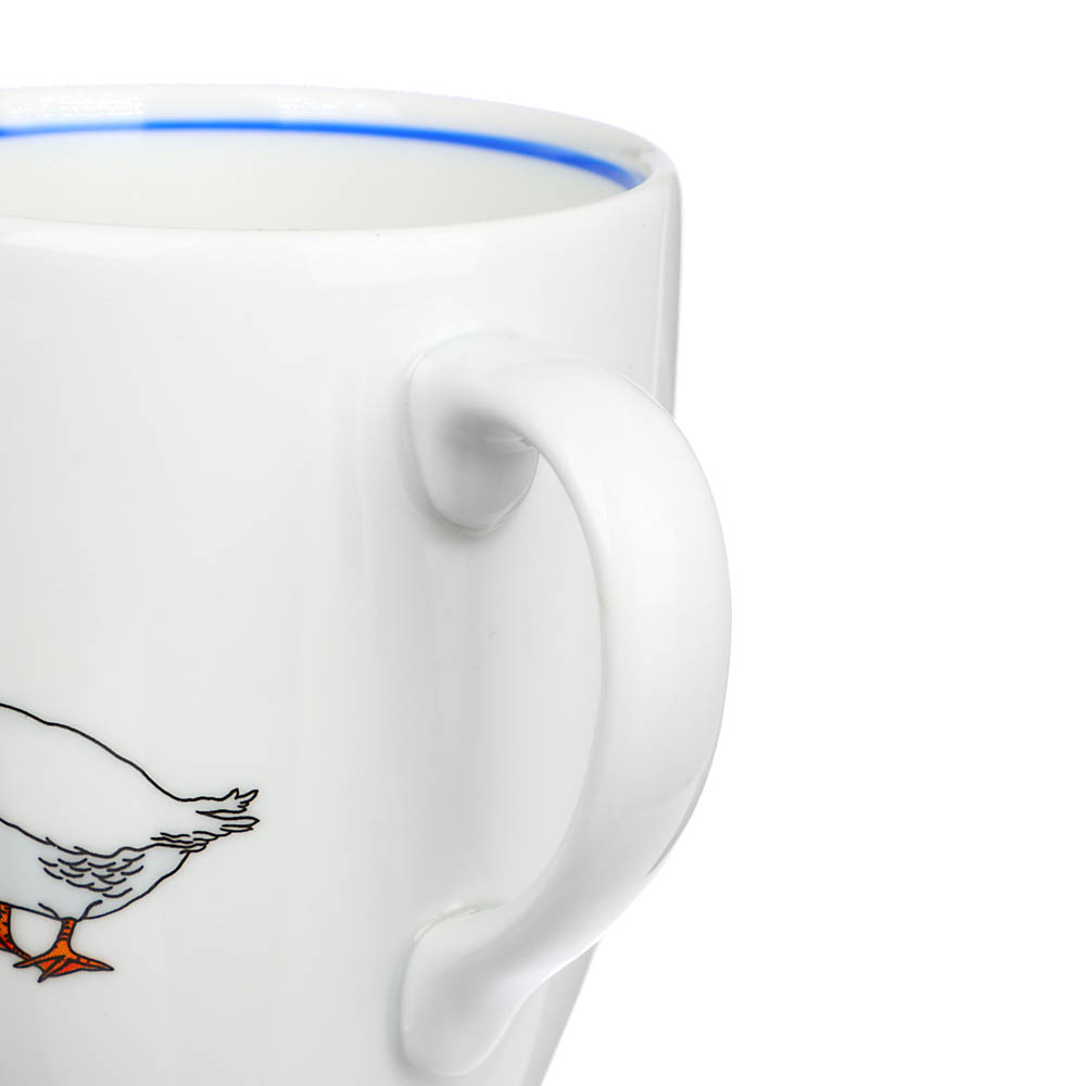 Кружка 300мл Гуси, фарфор, арт.№ 814-173