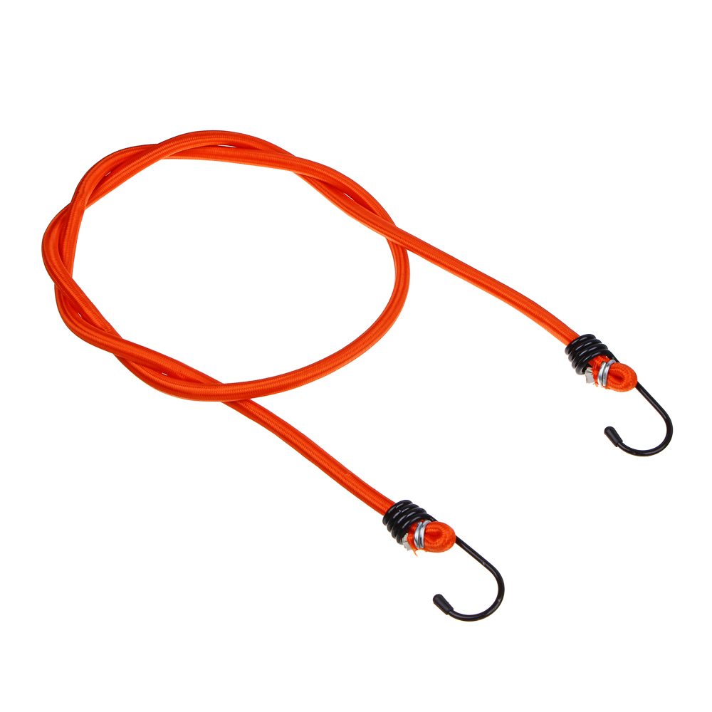 ЕРМАК Резинки-стяжки набор 10 шт. 80 см, D-8 мм (металлические крючки), арт.№ 725-009