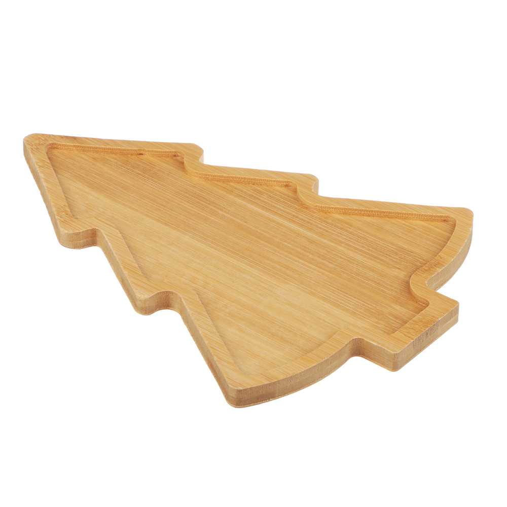 Новогодняя коллекция Нордик менажница "Елка", 28х20х1,2см, бамбук, арт.№ 883-128