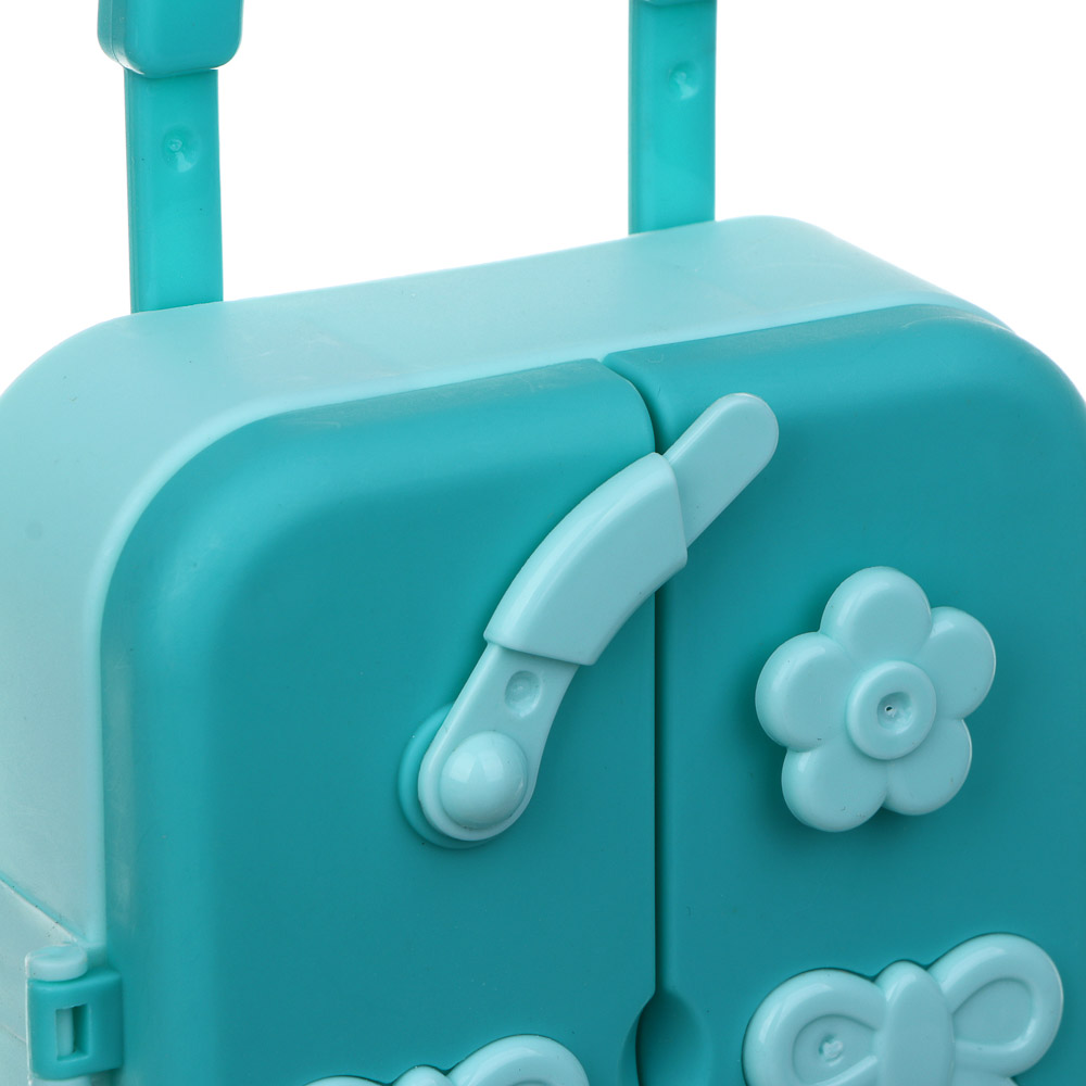 ИГРОЛЕНД Набор игровой в чемодане, сюрприз, ABS, PP, бумага, 10х4,3х14,3 см, арт.№ 294-202