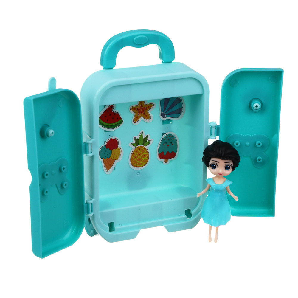 ИГРОЛЕНД Набор игровой в чемодане, сюрприз, ABS, PP, бумага, 10х4,3х14,3 см, арт.№ 294-202