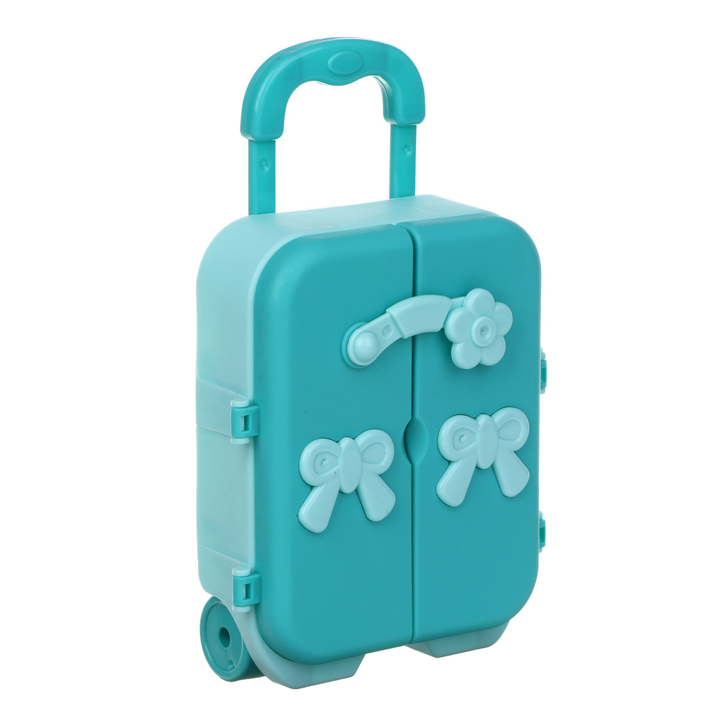 ИГРОЛЕНД Набор игровой в чемодане, сюрприз, ABS, PP, бумага, 10х4,3х14,3 см, арт.№ 294-202