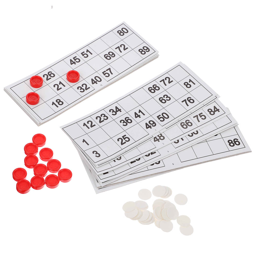 Лото русское с пласт. бочонками, арт.№ 537-024