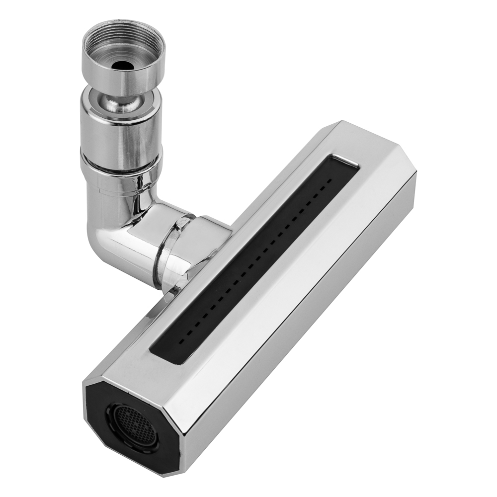 Аэратор-насадка для кухонного смесителя, 4 режима, хром, арт.№ 565-023