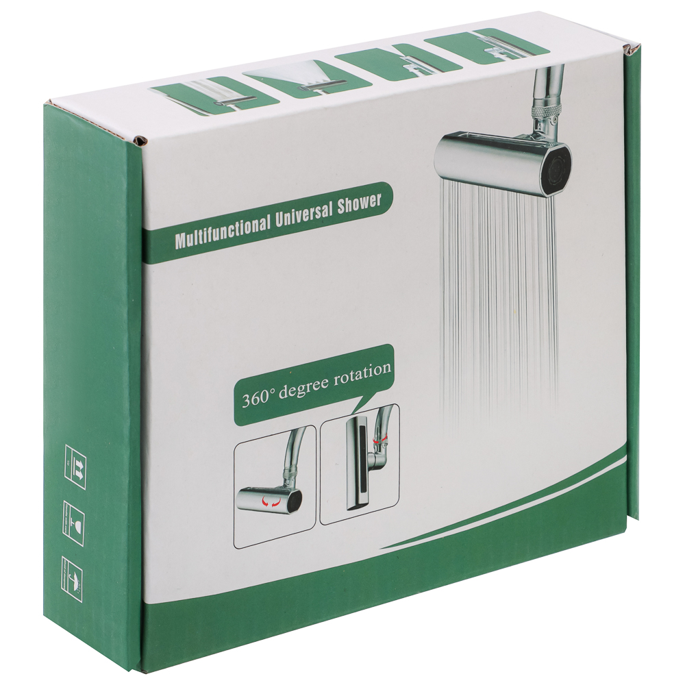 Аэратор-насадка для кухонного смесителя, 4 режима, хром, арт.№ 565-023