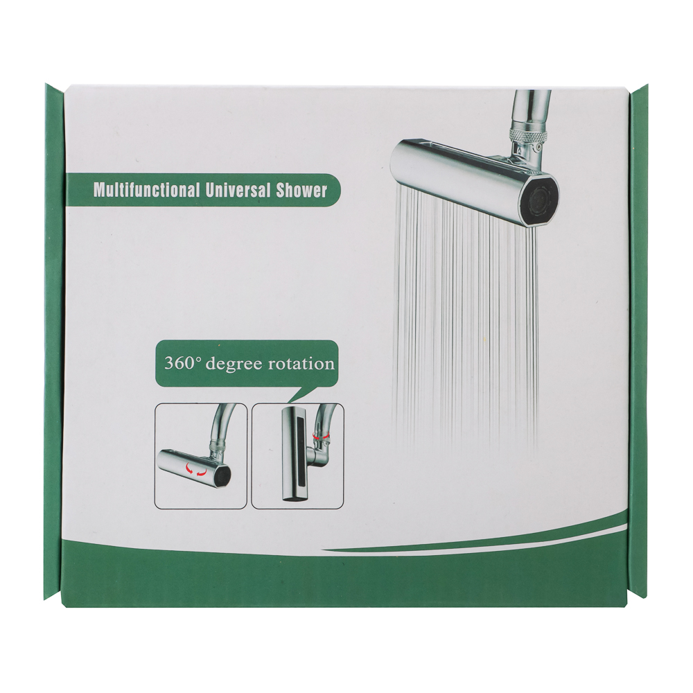 Аэратор-насадка для кухонного смесителя, 4 режима, хром, арт.№ 565-023