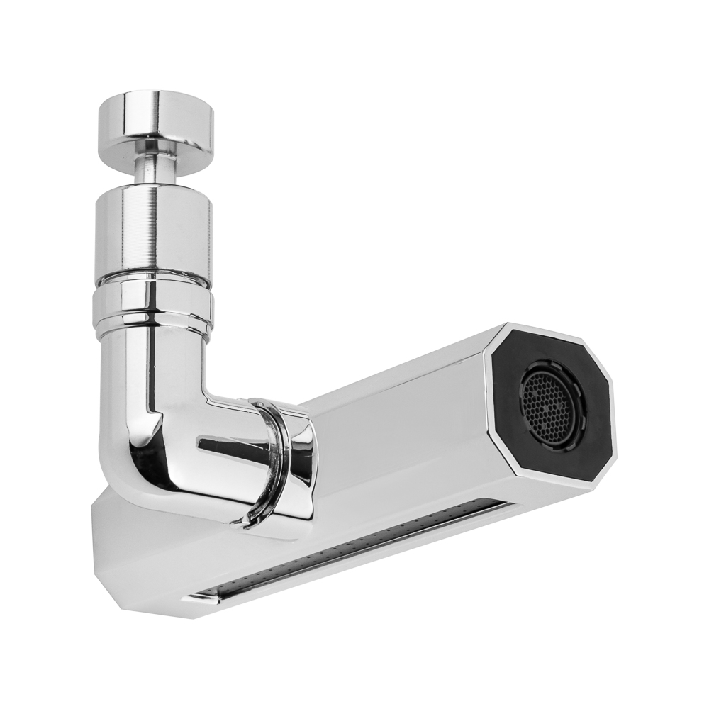 Аэратор-насадка для кухонного смесителя, 4 режима, хром, арт.№ 565-023