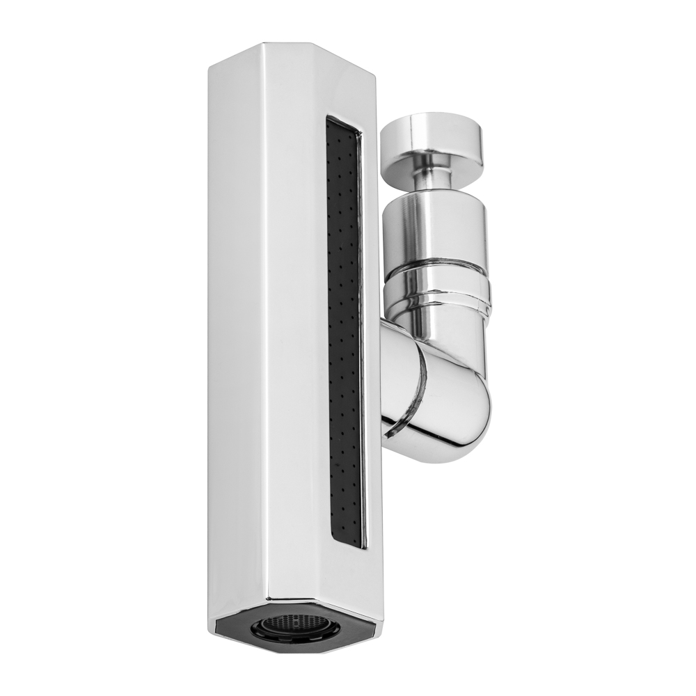 Аэратор-насадка для кухонного смесителя, 4 режима, хром, арт.№ 565-023