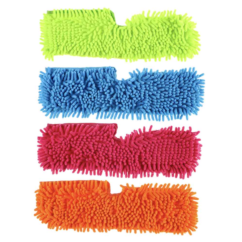 VETTA Насадка двусторонняя для швабры эконом микрофибра шенилл 40x12см, 70 гр, арт.№ 444-374