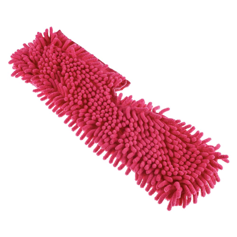 VETTA Насадка двусторонняя для швабры эконом микрофибра шенилл 40x12см, 70 гр, арт.№ 444-374