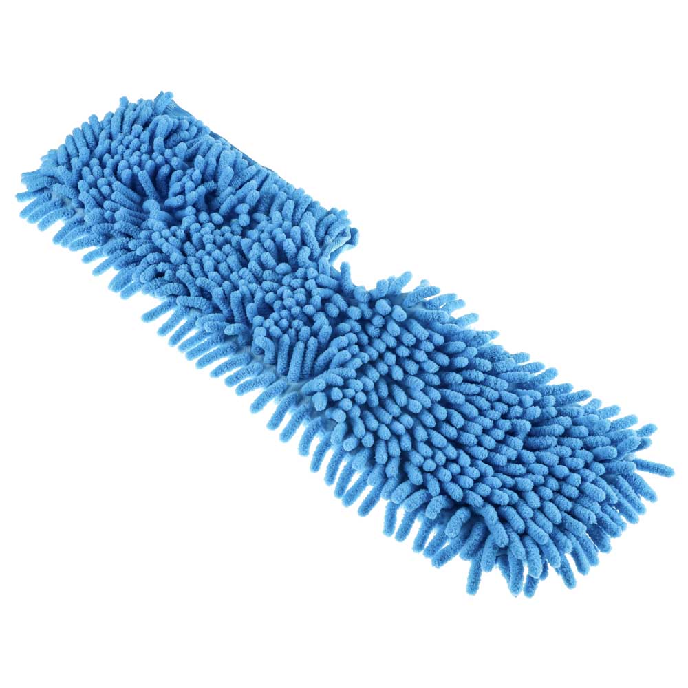 VETTA Насадка двусторонняя для швабры эконом микрофибра шенилл 40x12см, 70 гр, арт.№ 444-374