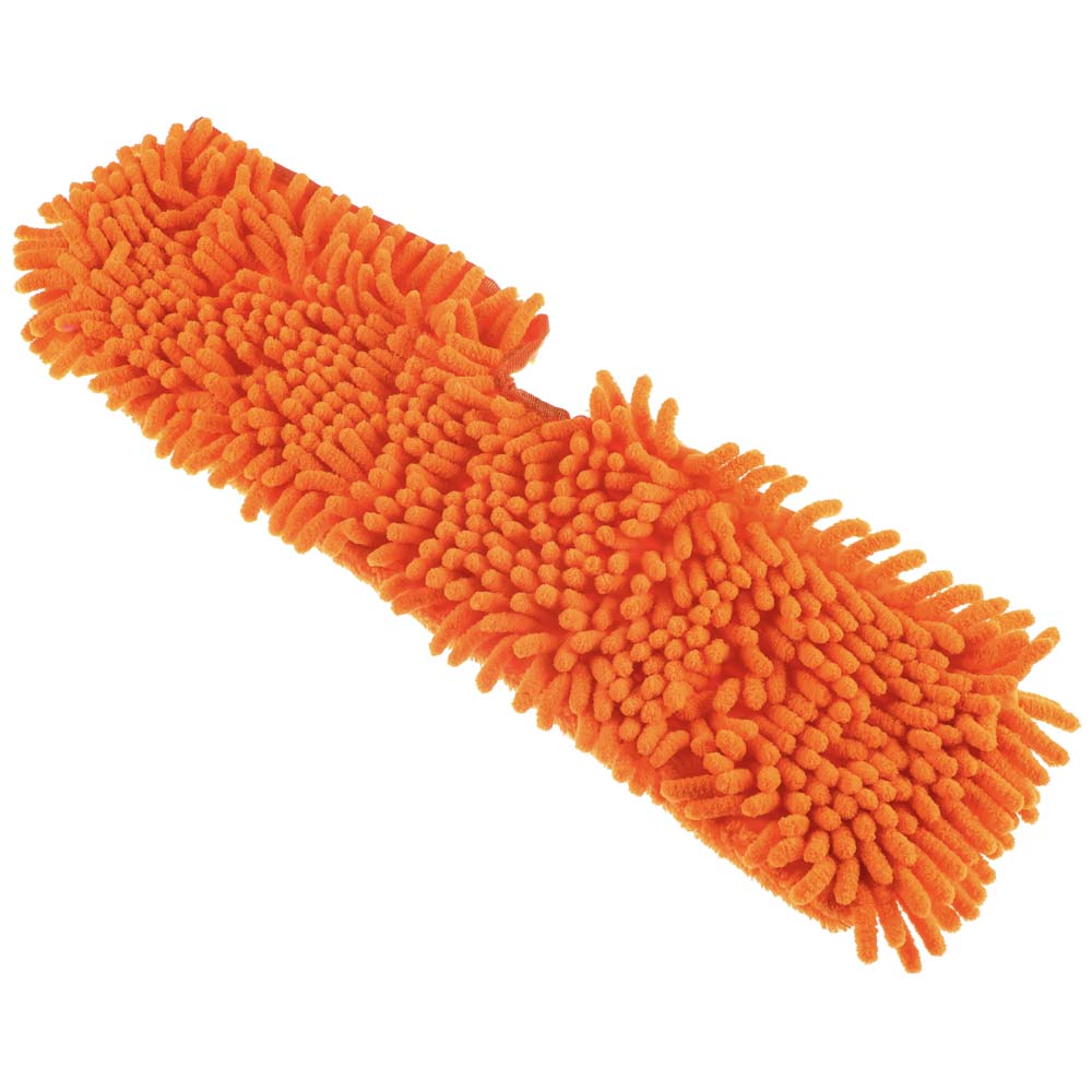 VETTA Насадка двусторонняя для швабры эконом микрофибра шенилл 40x12см, 70 гр, арт.№ 444-374