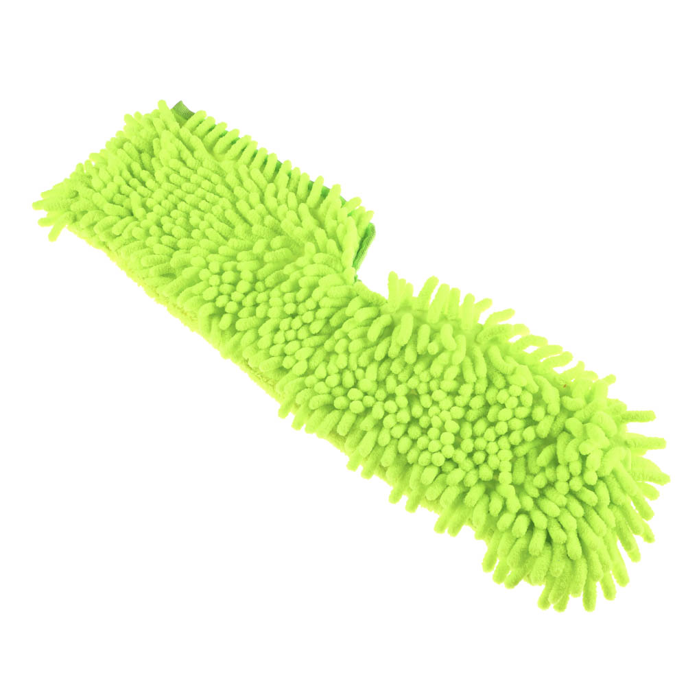 VETTA Насадка двусторонняя для швабры эконом микрофибра шенилл 40x12см, 70 гр, арт.№ 444-374