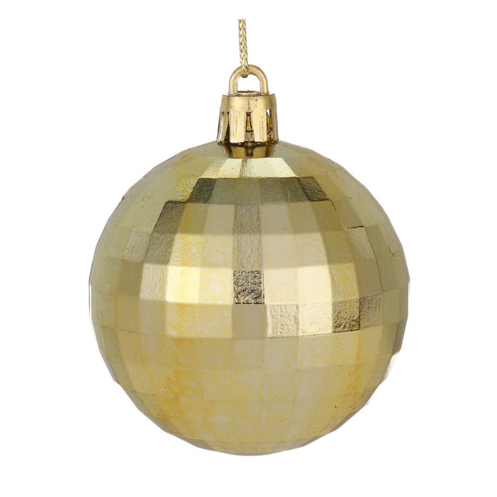 СНОУ БУМ Набор шаров 6 см, 6 шт, золото, 26-102, арт.№ 373-537