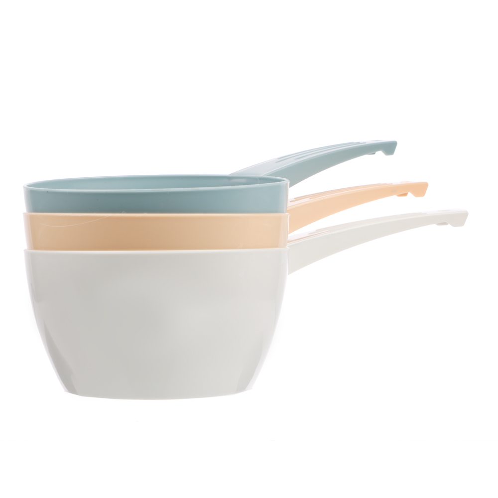 Ковш пластмассовый 1л, 3 цвета, арт.№ 444-072