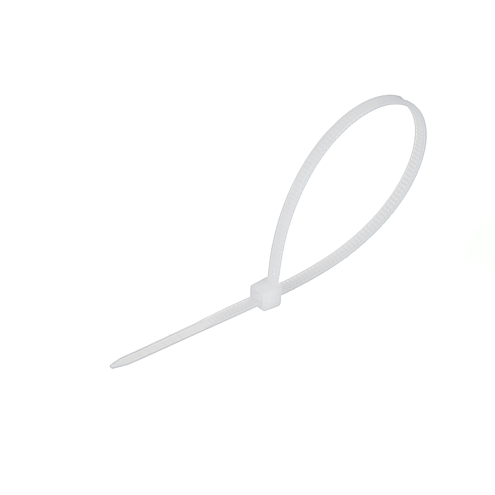 ЕРМАК Хомут нейлоновый для стяжки 2,5х150мм, белый 100шт/уп, арт.№ 669-141