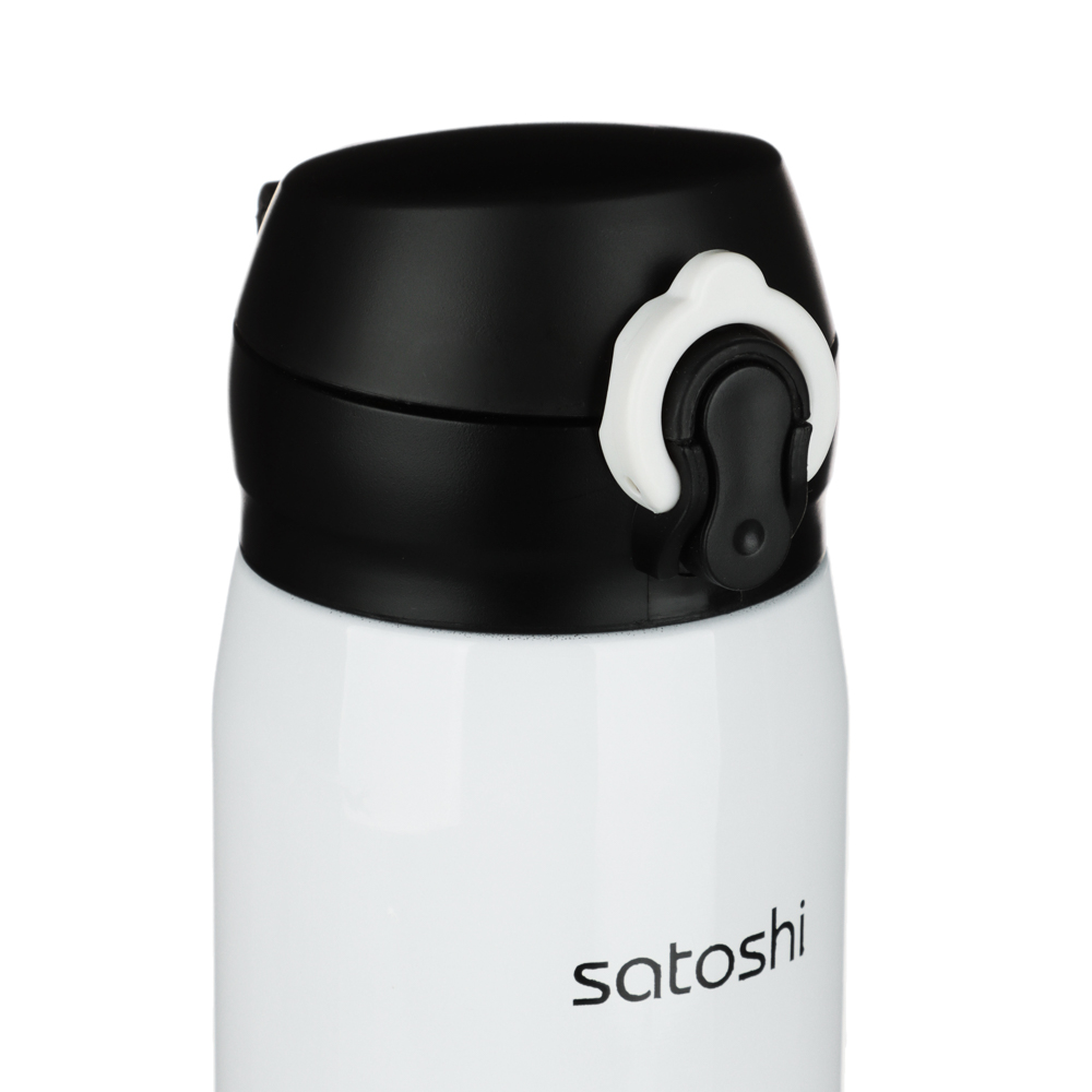 SATOSHI Термос-кружка с крышкой на защелке, 450мл "ЭнерджиДог", нерж.сталь, арт.№ 841-003