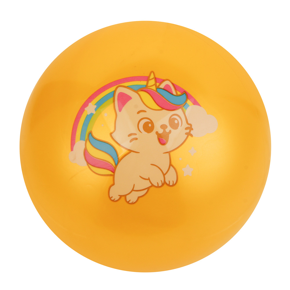 Мяч детский "Веселое настроение", d23см, ПВХ, 4 дизайна, арт.№ 900-037