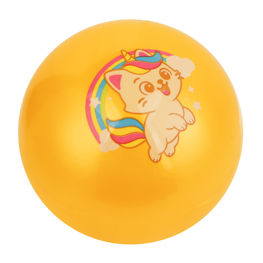 Мяч детский "Веселое настроение", d23см, ПВХ, 4 дизайна, арт.№ 900-037
