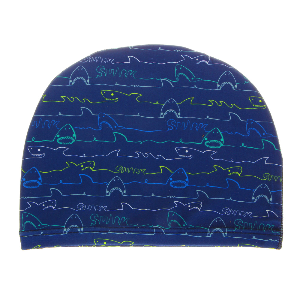 SILAPRO Шапочка для плавания, универсальная, 22.5х17см, капроновое волокно, 12 дизайнов, арт.№ 087-002