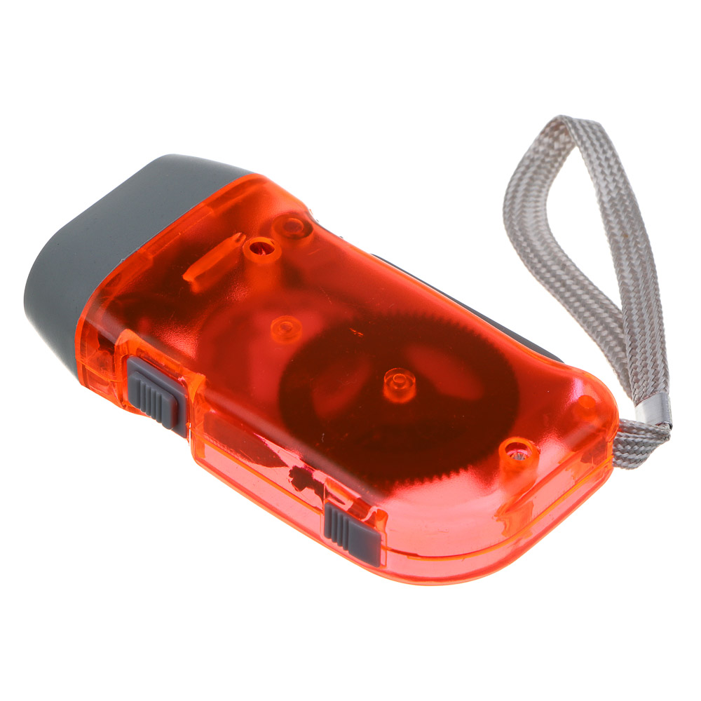 Фонарик динамический тм ЕРМАК, 3 LED, пластик, 50х100х30 мм, арт.№ 198-013