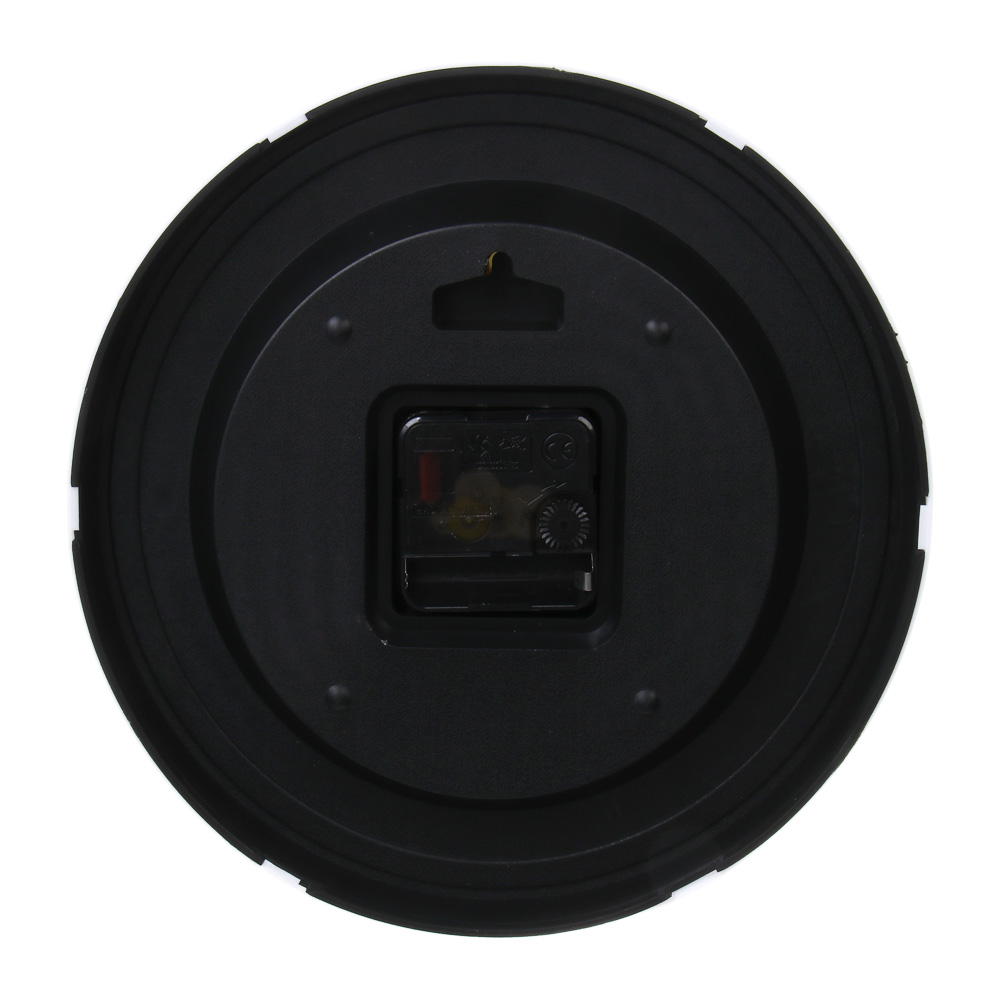 Часы настенные тм LADECOR CHRONO круглые, 24x24x4 см, пластик, стекло, 1хАА, арт.1, арт.№ 581-364