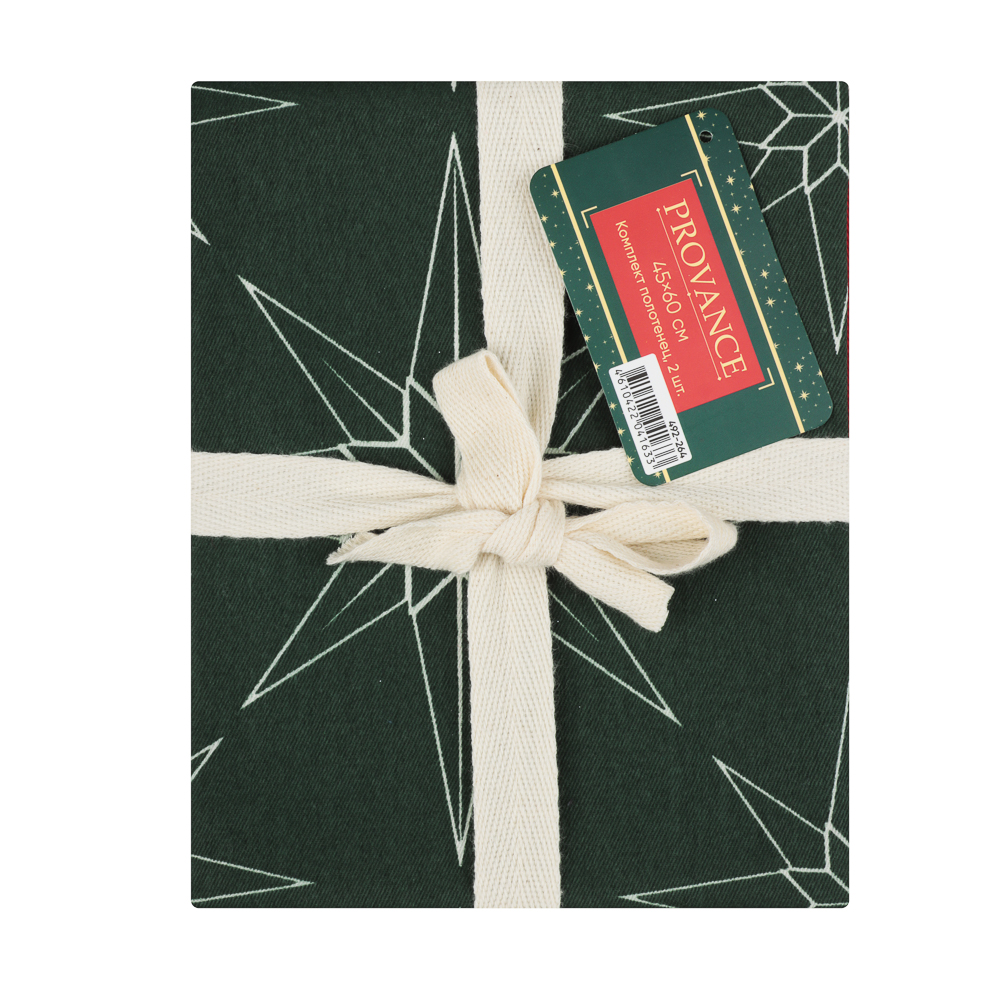 PROVANCE Щелкунчик Полотенце кухонное в наборе 2шт, 45х60см, 100% хлопок, арт.№ 492-264