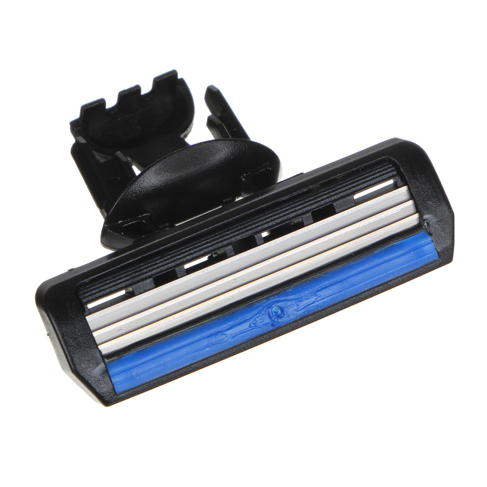 PROWAY Кассеты сменные для бритвенного станка, с тройным лезвием, силикон, пластик, 4шт, арт.№ 346-012