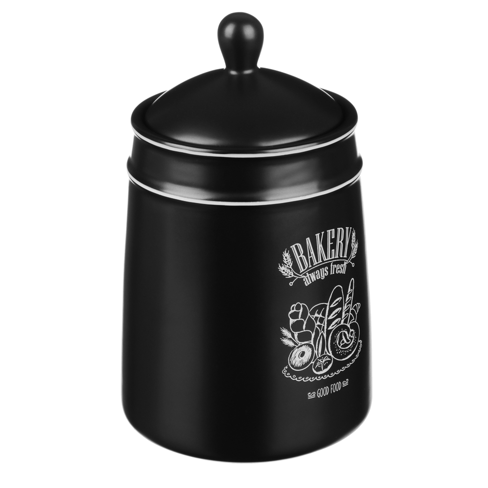 MILLIMI Бейкери Банка для хранения, 800мл, 11х11х17,5см, керамика, арт.№ 824-510